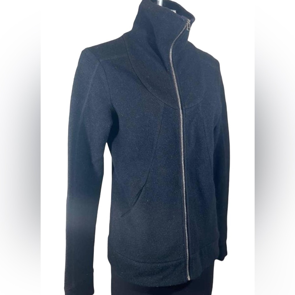 ibex zip up Marino wool jacket size small